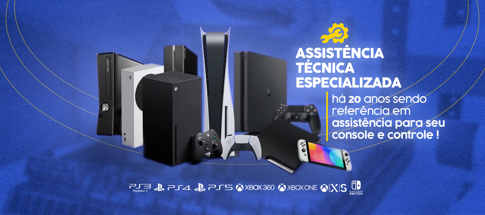 Assistência Tecnica de Games